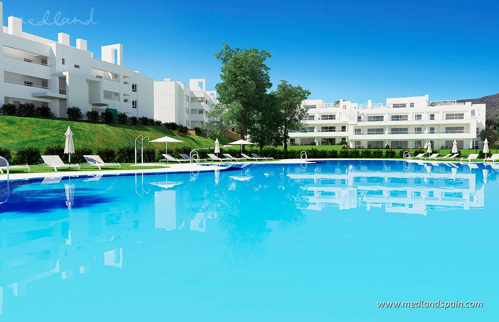 Apartment à Mijas Costa, Malaga, Espagne 2 chambres, 80 m2 No. 121712