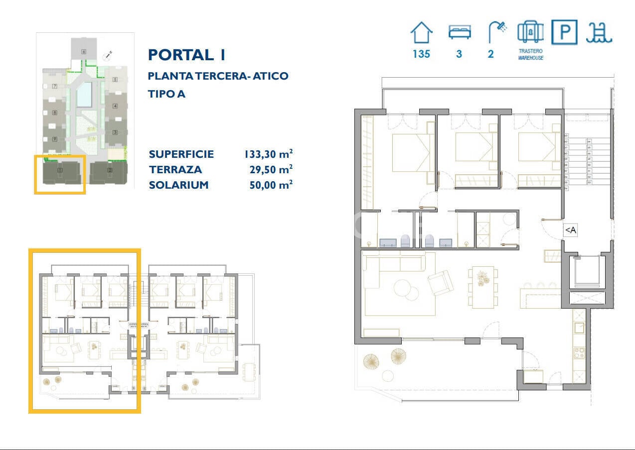 Dzīvoklis San Pedro del Pinatar, Murcia, Spānijā 2 istabas, 84 m2 Nr. 121074