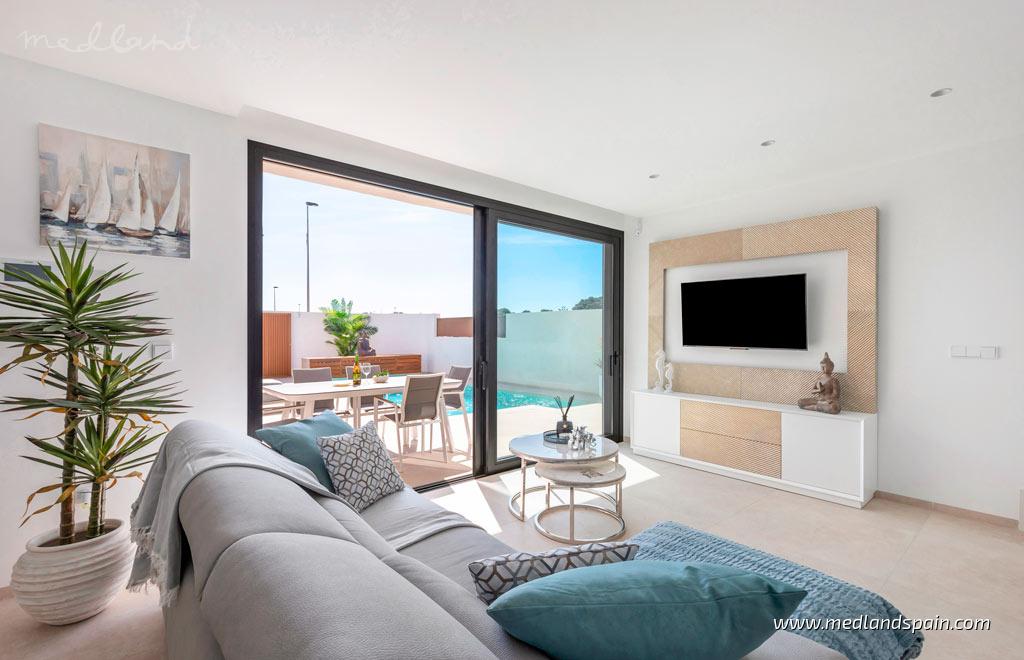 Villa in Santiago de la Ribera, Murcia, Spain 3 bedrooms, 127 sq.m. No. 121929