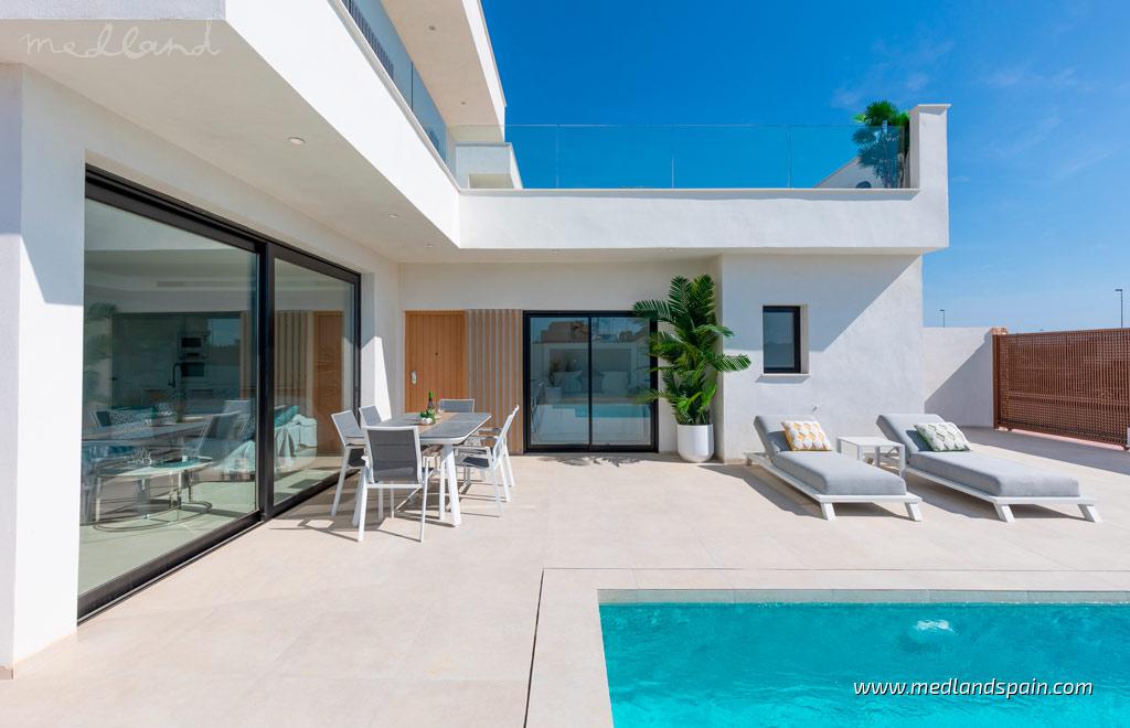 Villa in Santiago de la Ribera, Murcia, Spain 3 bedrooms, 127 sq.m. No. 121929