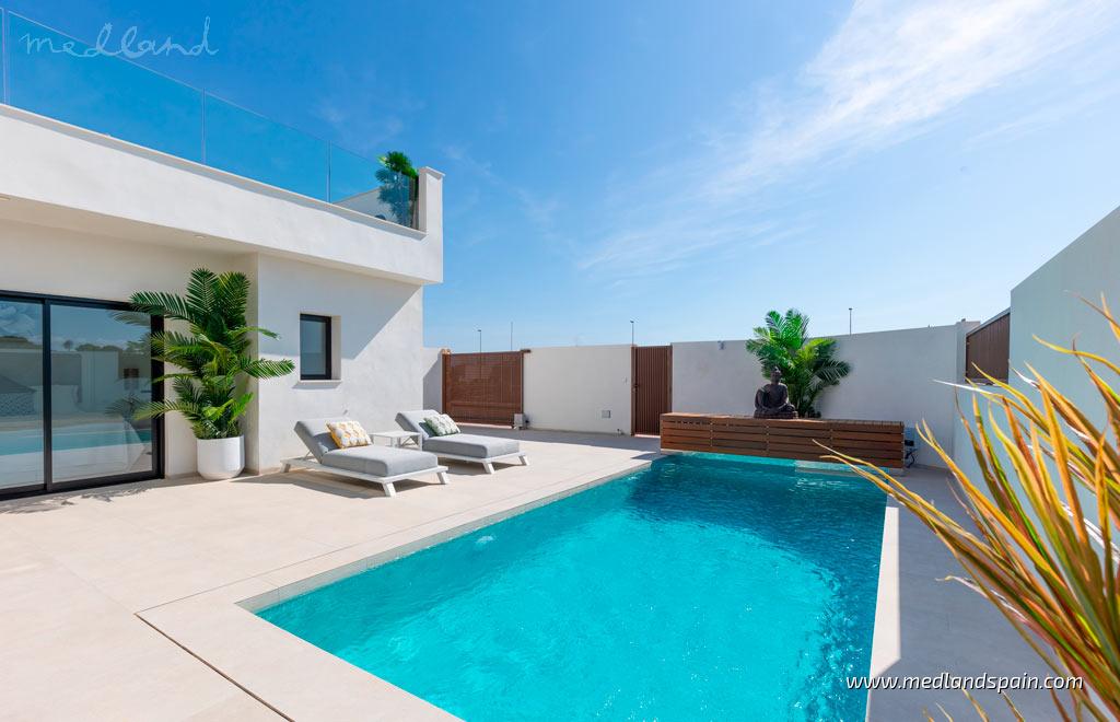 Villa in Santiago de la Ribera, Murcia, Spain 3 bedrooms, 127 sq.m. No. 121929
