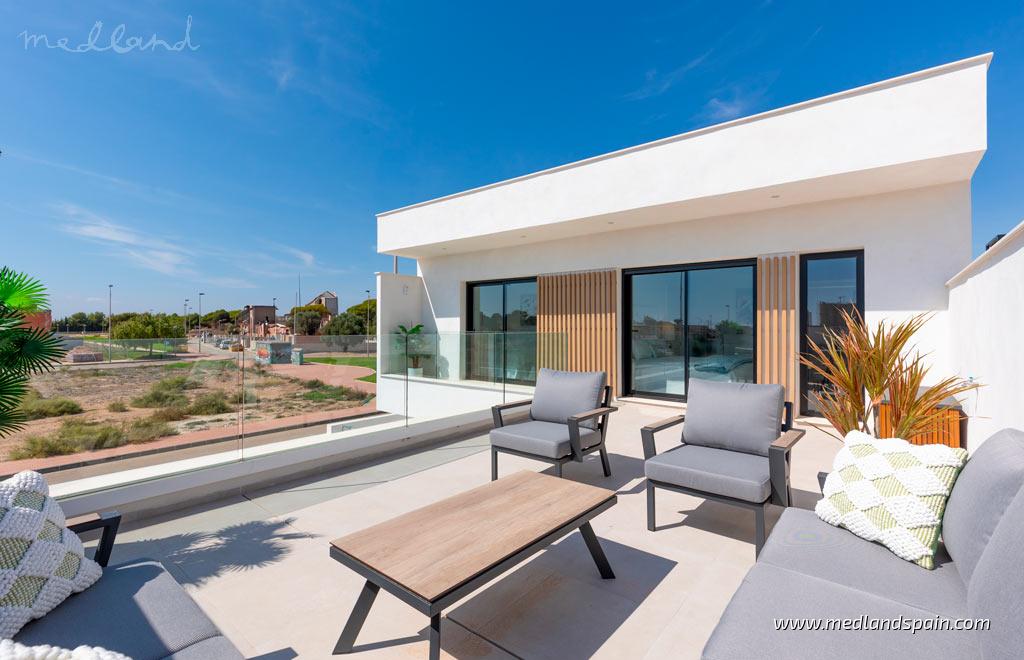 Villa in Santiago de la Ribera, Murcia, Spain 3 bedrooms, 127 sq.m. No. 121929