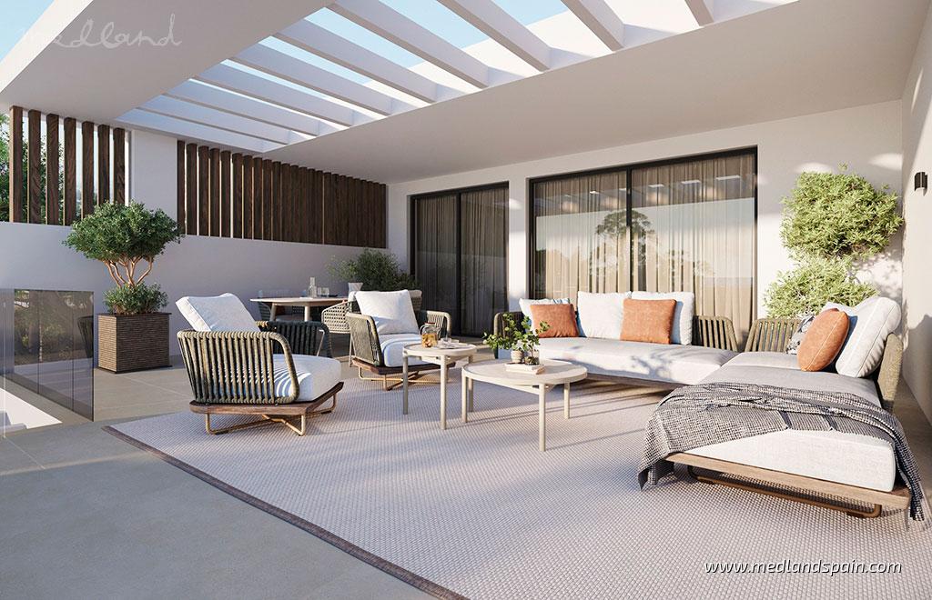 Wohnung in Estepona, Malaga, Spanien 4 Schlafzimmer, 195 m2 Nr. 129919