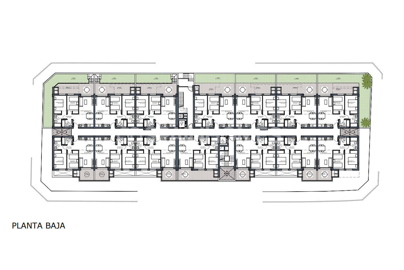 Dzīvoklis Benijofar, Alicante, Spānijā 2 istabas, 61 m2 Nr. 121143