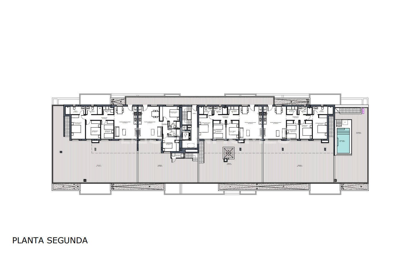 Dzīvoklis Benijofar, Alicante, Spānijā 2 istabas, 61 m2 Nr. 121143