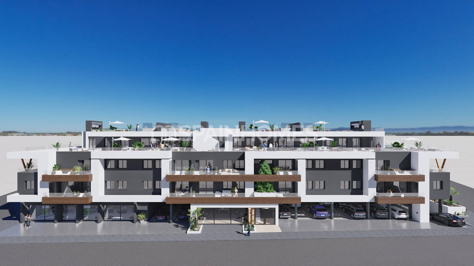 Dzīvoklis Benijofar, Alicante, Spānijā 2 istabas, 61 m2 Nr. 121143