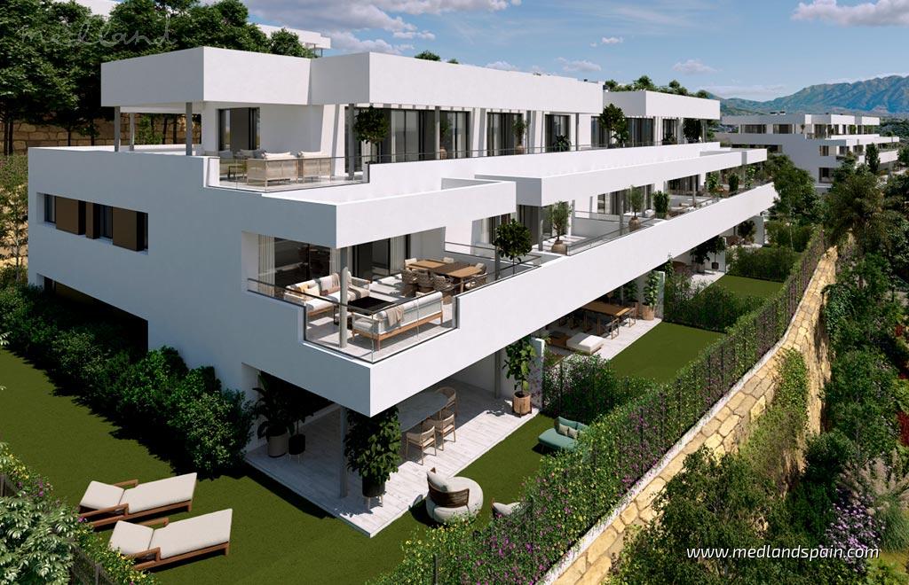 Apartamento en Casares, Málaga, España 3 dormitorios, 117 m2 No. 120335
