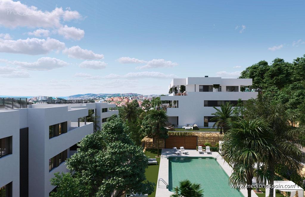 Apartamento en Casares, Málaga, España 3 dormitorios, 117 m2 No. 120335