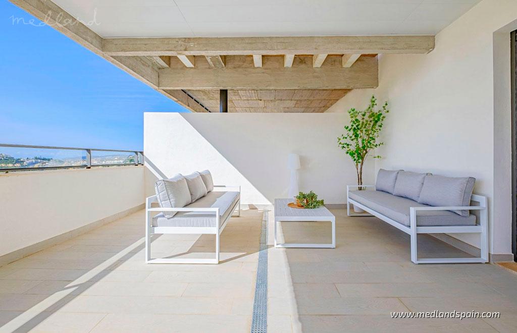Apartamento en Casares, Málaga, España 3 dormitorios, 117 m2 No. 120335