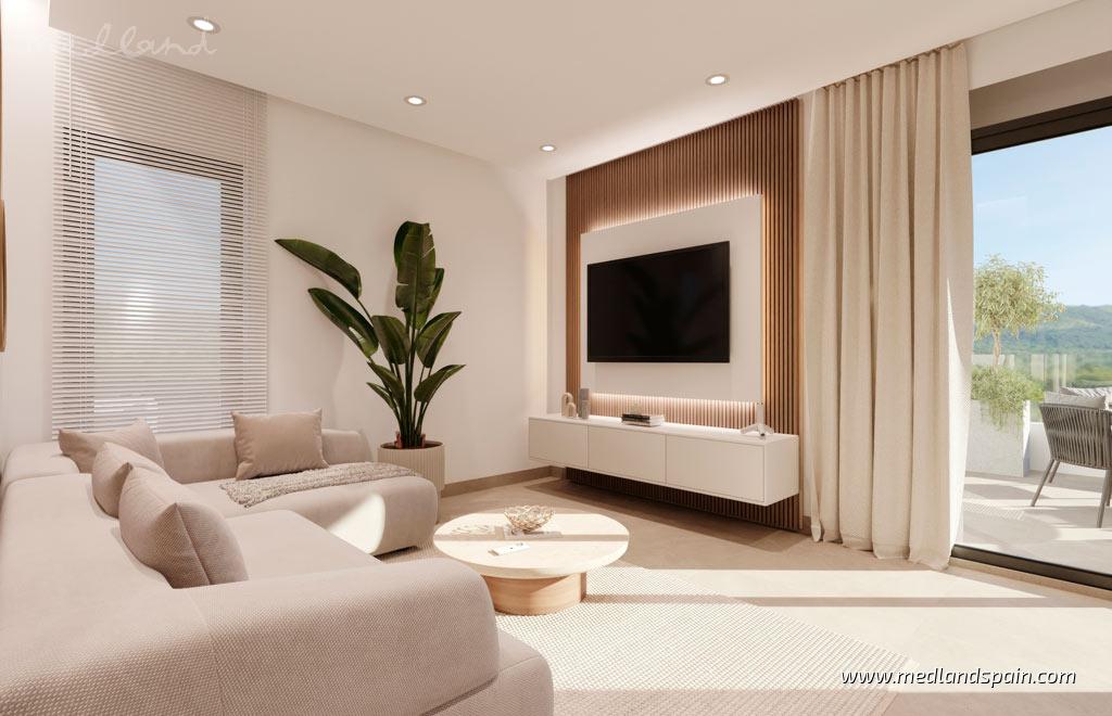 Apartment à Murcia, Espagne 2 chambres, 88 m2 No. 129805