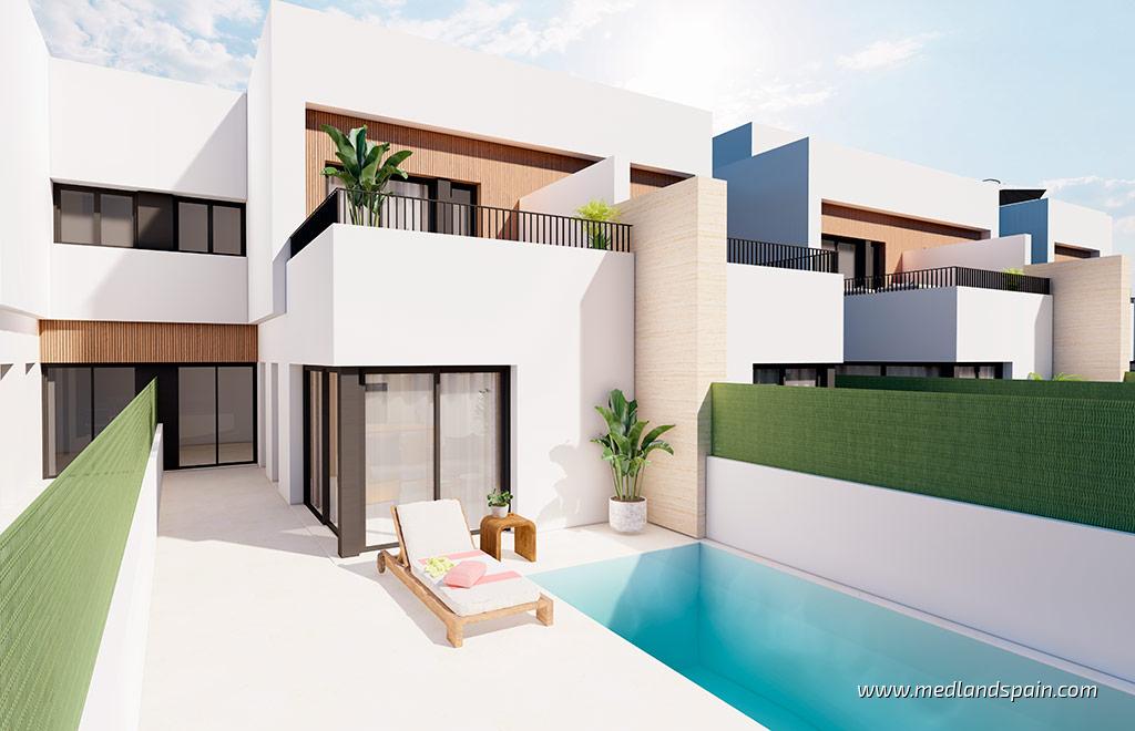 Townhouse in Santiago de la Ribera, Murcia, Spanien 3 Schlafzimmer, 113 m2 Nr. 129808