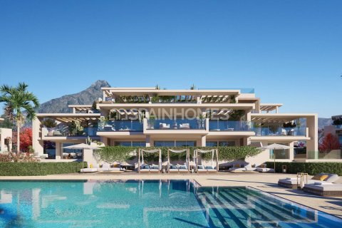Takvåning i Marbella, Malaga, Spanien 4 sovrum, 300 kvm. Nr. 121324