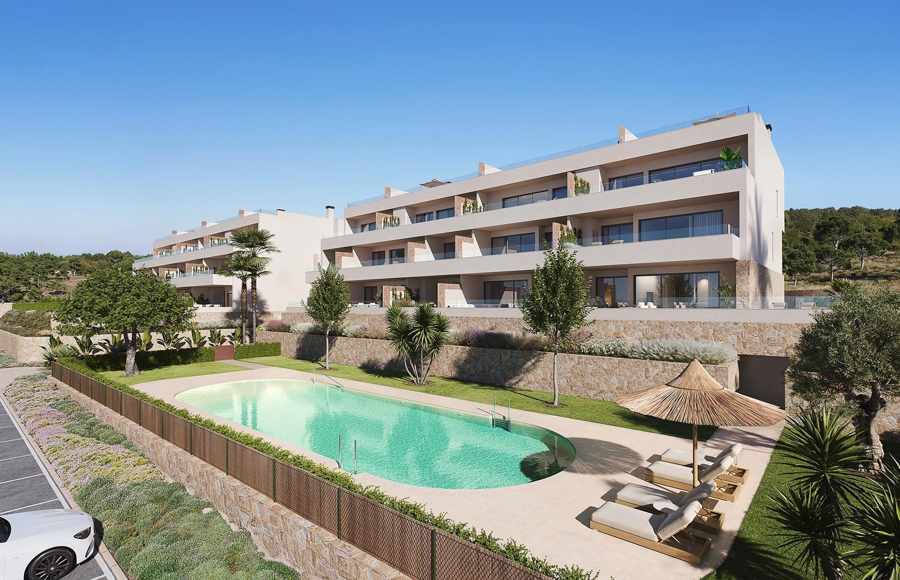 Huoneisto San Miguel de Salinas, Alicante, Espanja 3 makuuhuonetta, 133 m2 No. 120145