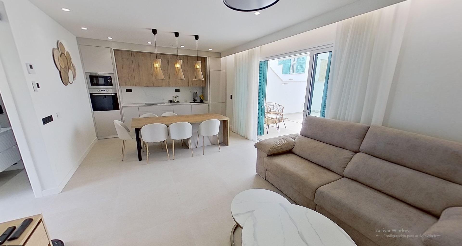 Bungalow in Pilar de la Horadada, Alicante, Spain 3 bedrooms, 90 sq.m. No. 125285
