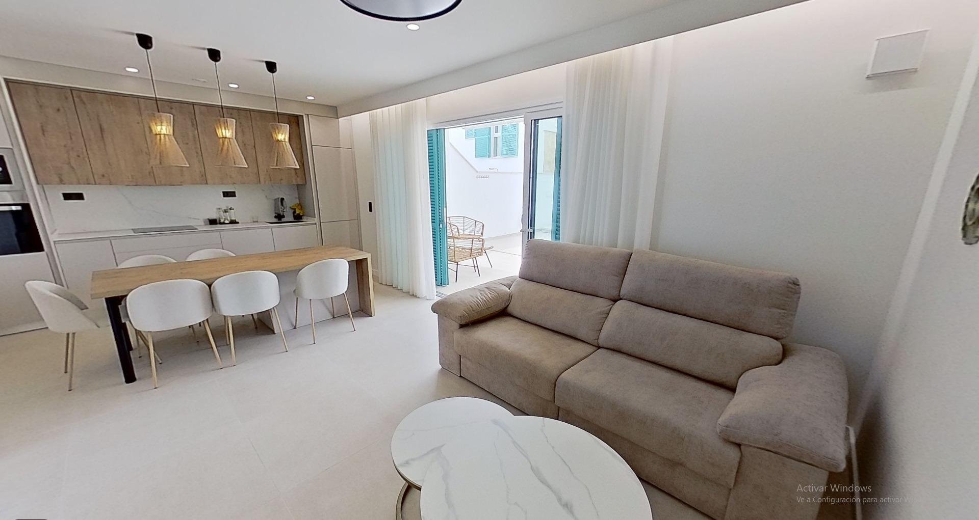 Bungalow in Pilar de la Horadada, Alicante, Spain 3 bedrooms, 90 sq.m. No. 125285