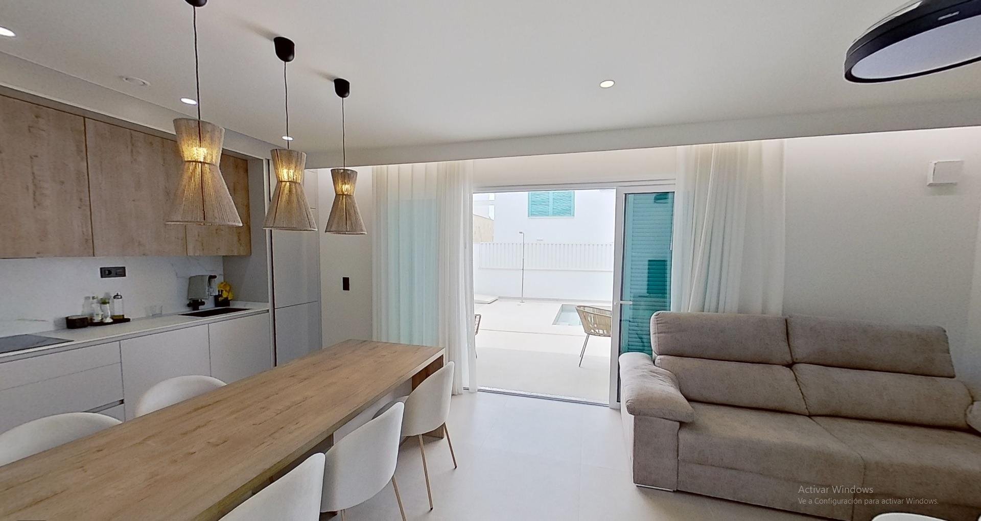 Bungalow in Pilar de la Horadada, Alicante, Spain 3 bedrooms, 90 sq.m. No. 125285