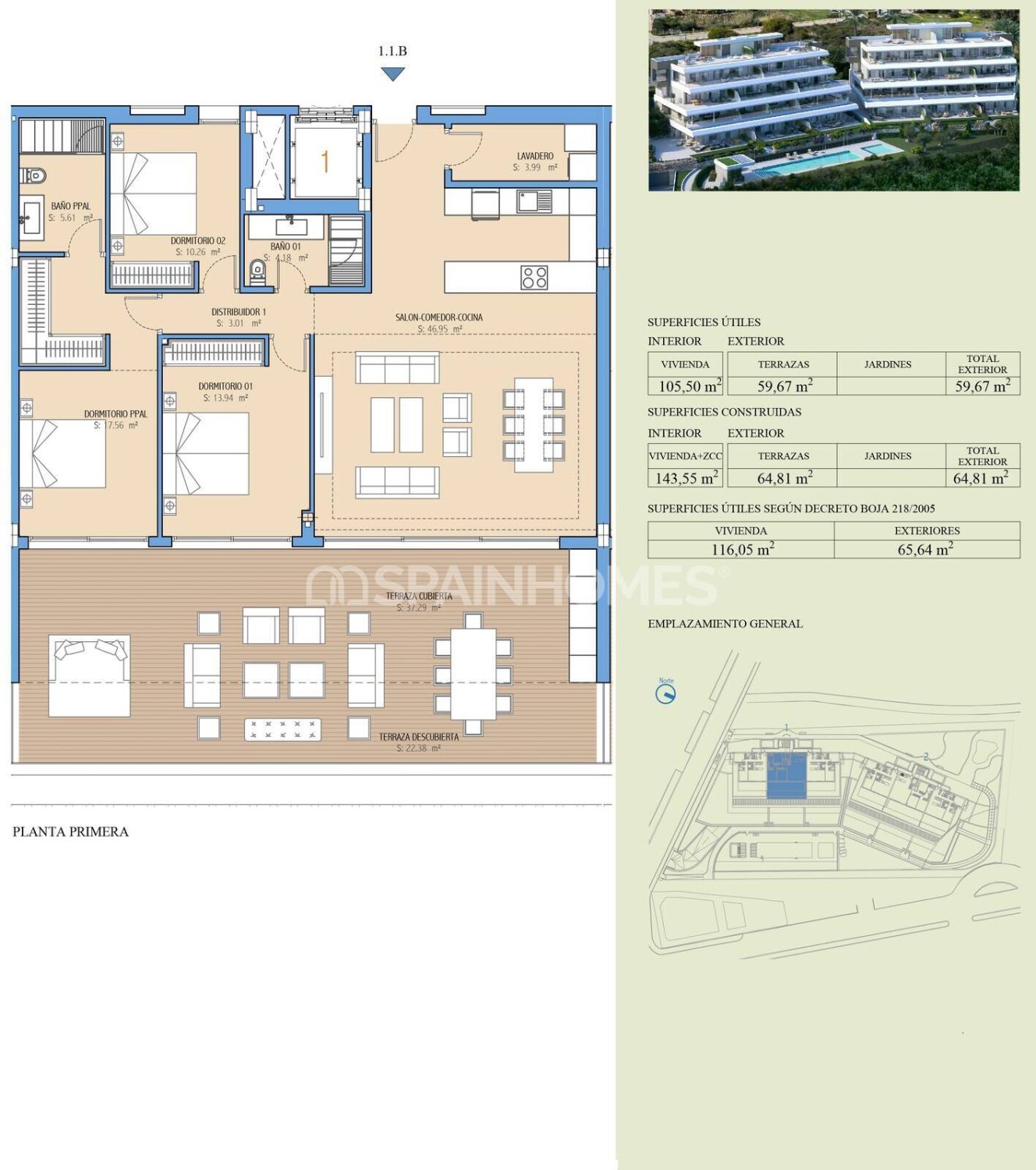 Apartament w Estepona, Malaga, Hiszpania 2 sypialnie, 79 mkw. nr 121032