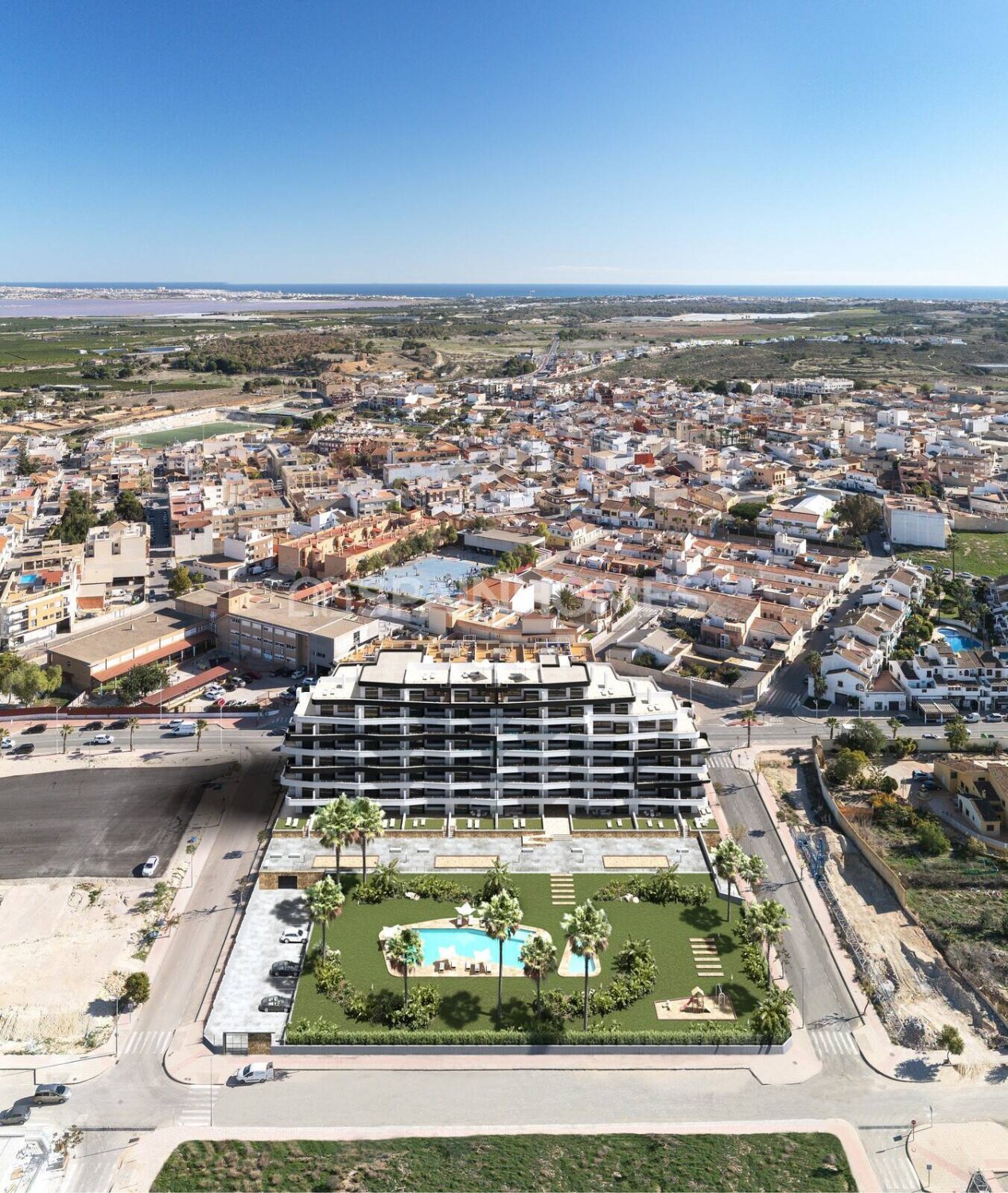 Wohnung in San Miguel de Salinas, Alicante, Spanien 2 Schlafzimmer, 70 m2 Nr. 121474
