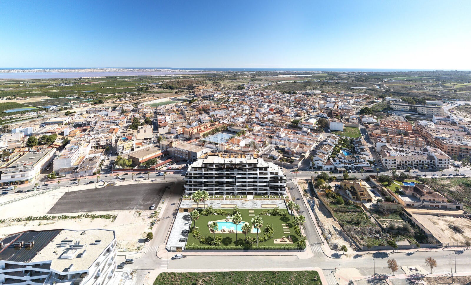 Wohnung in San Miguel de Salinas, Alicante, Spanien 2 Schlafzimmer, 70 m2 Nr. 121474