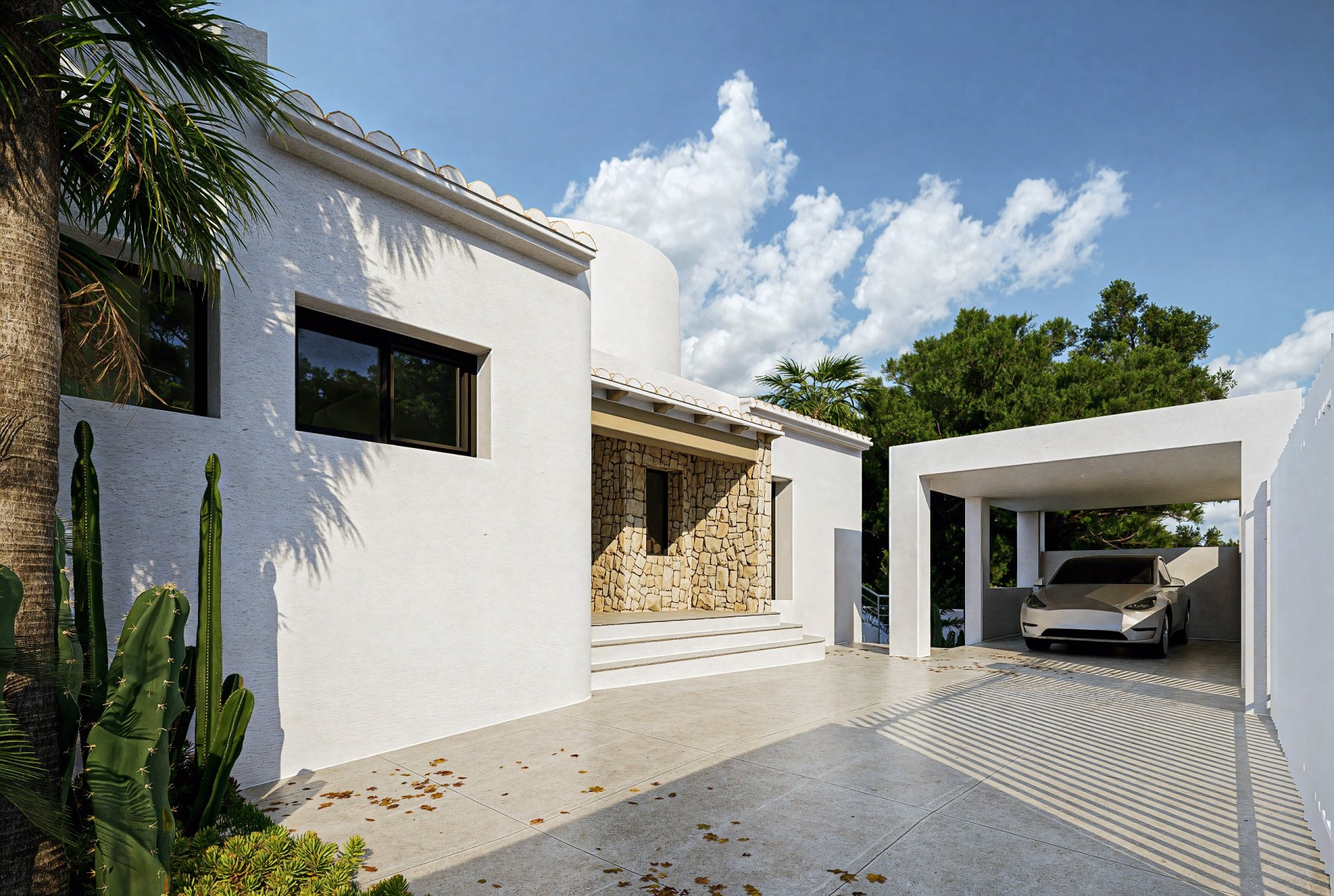 Villa i Altea, Alicante, Spanien 4 sovrum, 416 kvm. Nr. 130752