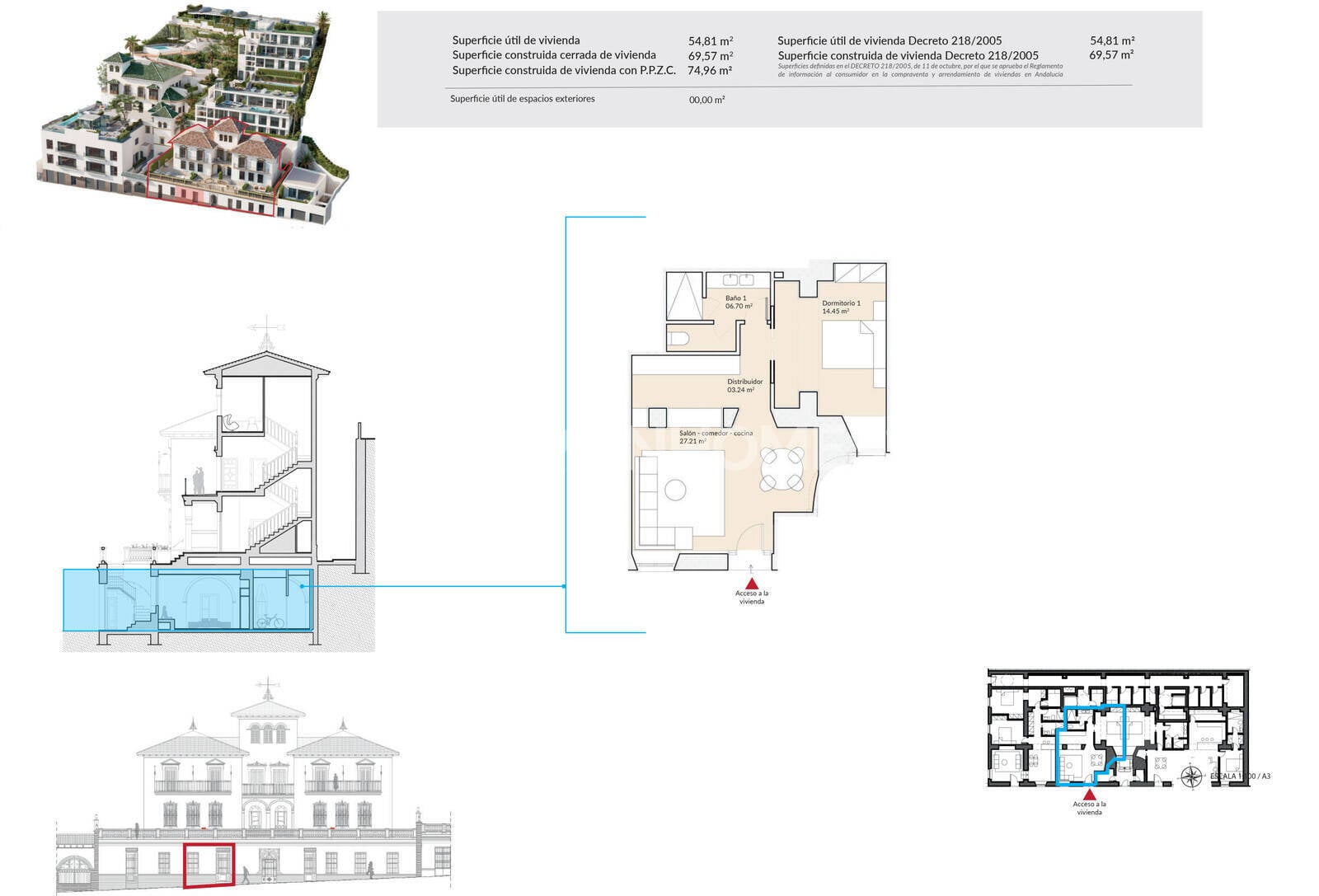 Huoneisto Malaga, Espanja 4 makuuhuonetta, 190 m2 No. 121231