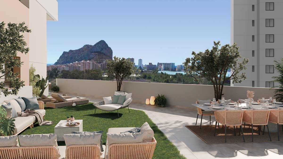 Apartment in Calpe, Alicante, Spain 2 bedrooms, 154 sq.m. No. 122710