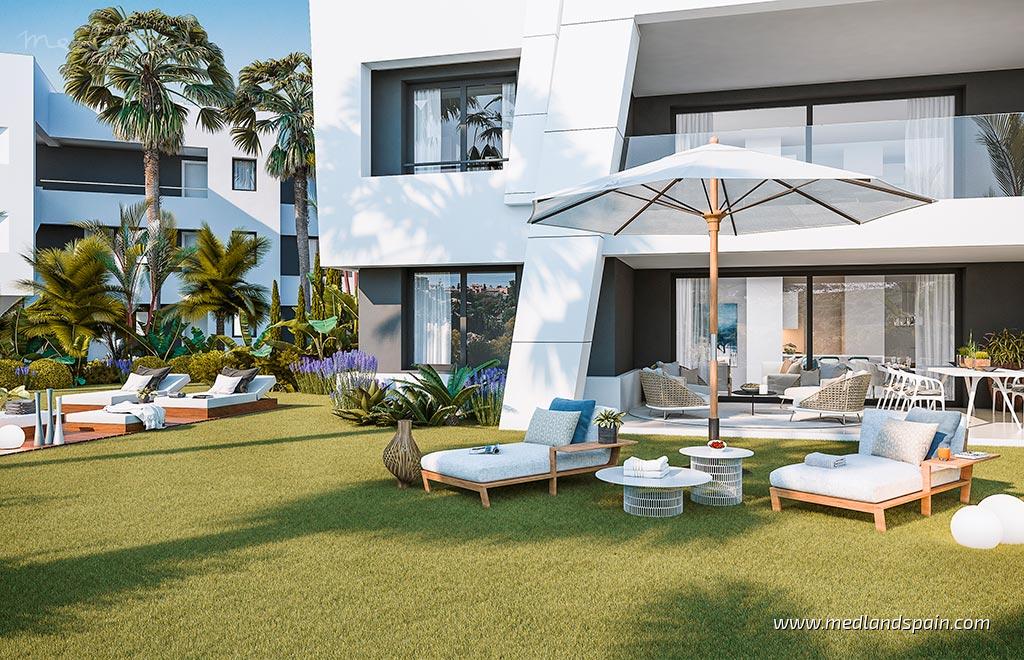 Wohnung in Estepona, Malaga, Spanien 3 Schlafzimmer, 148 m2 Nr. 124600