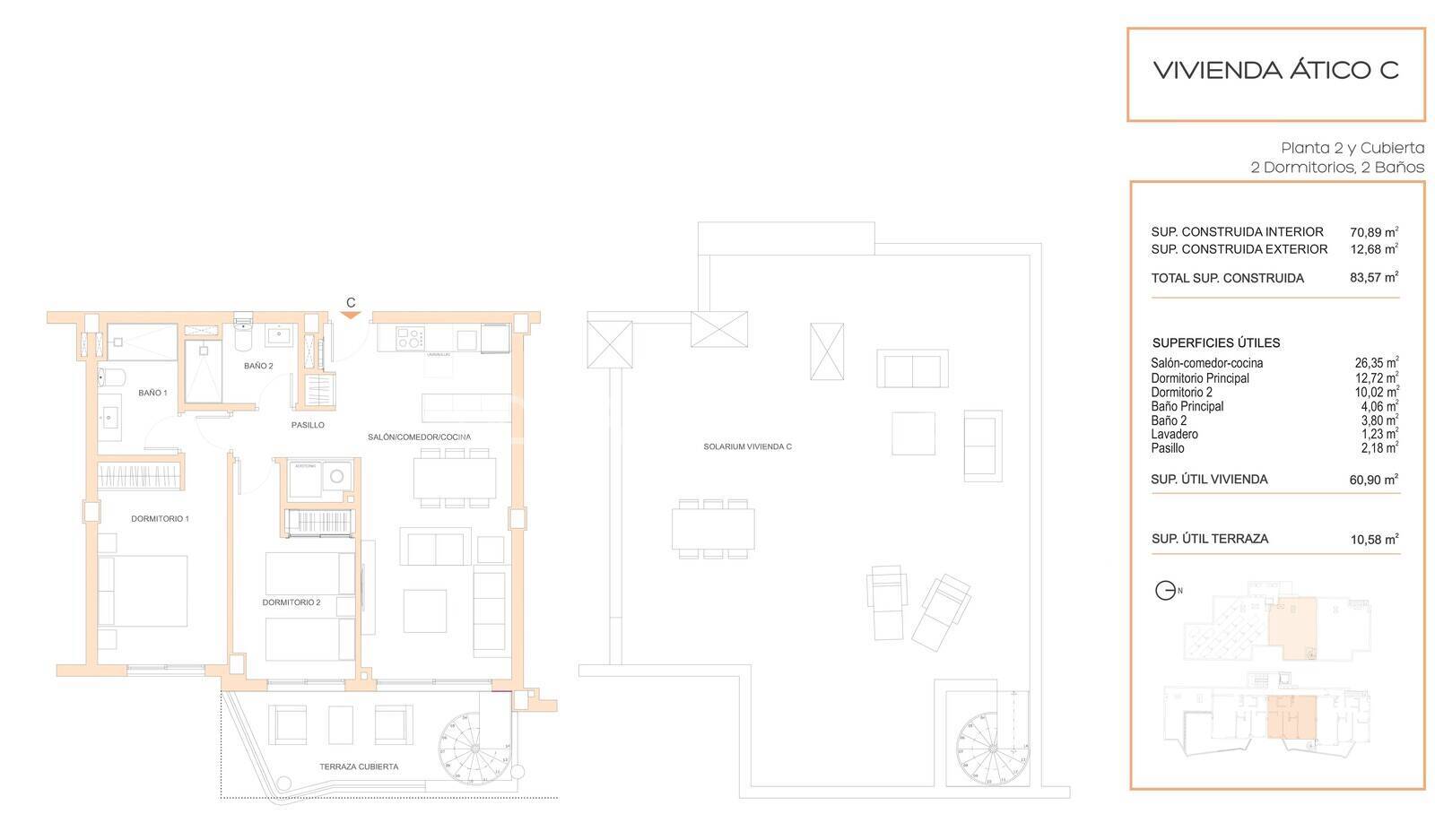 Apartamento en Fuengirola, Málaga, España 2 dormitorios, 71 m2 No. 121194