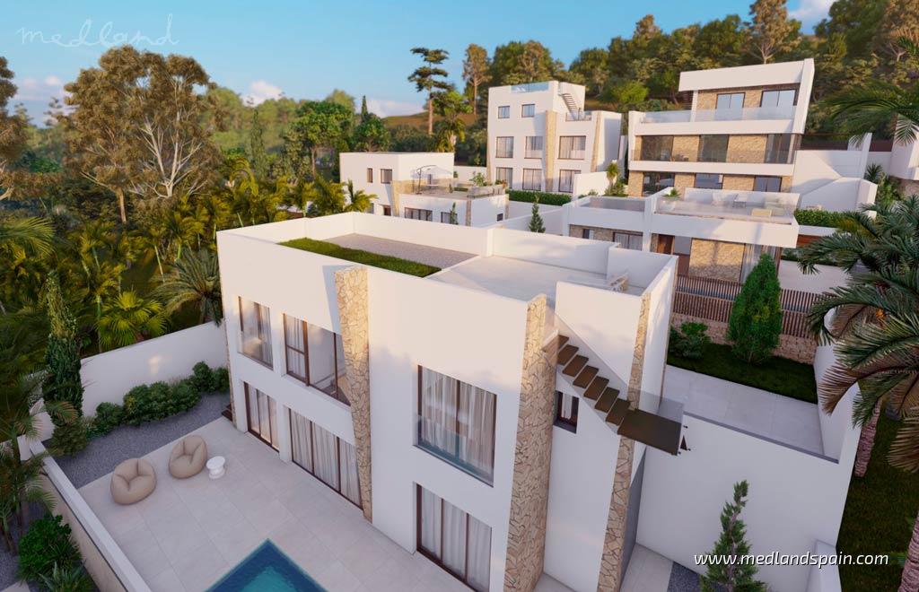 Villa i Finestrat, Alicante, Spanien 3 sovrum, 202 kvm. Nr. 120337