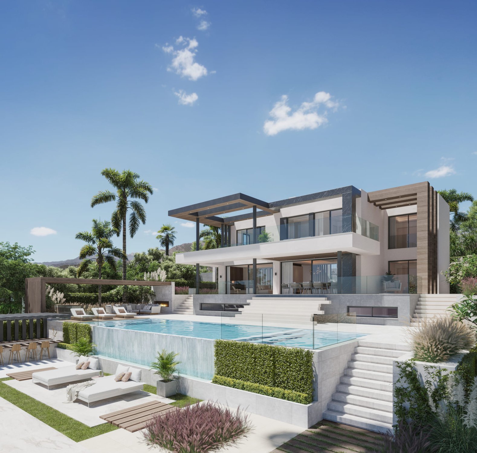 Huvila Mijas, Malaga, Espanja 5 makuuhuonetta, 399 m2 No. 123747