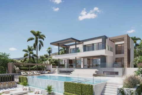 Villa in Mijas, Malaga, Spain 5 bedrooms, 399 sq.m. No. 123747