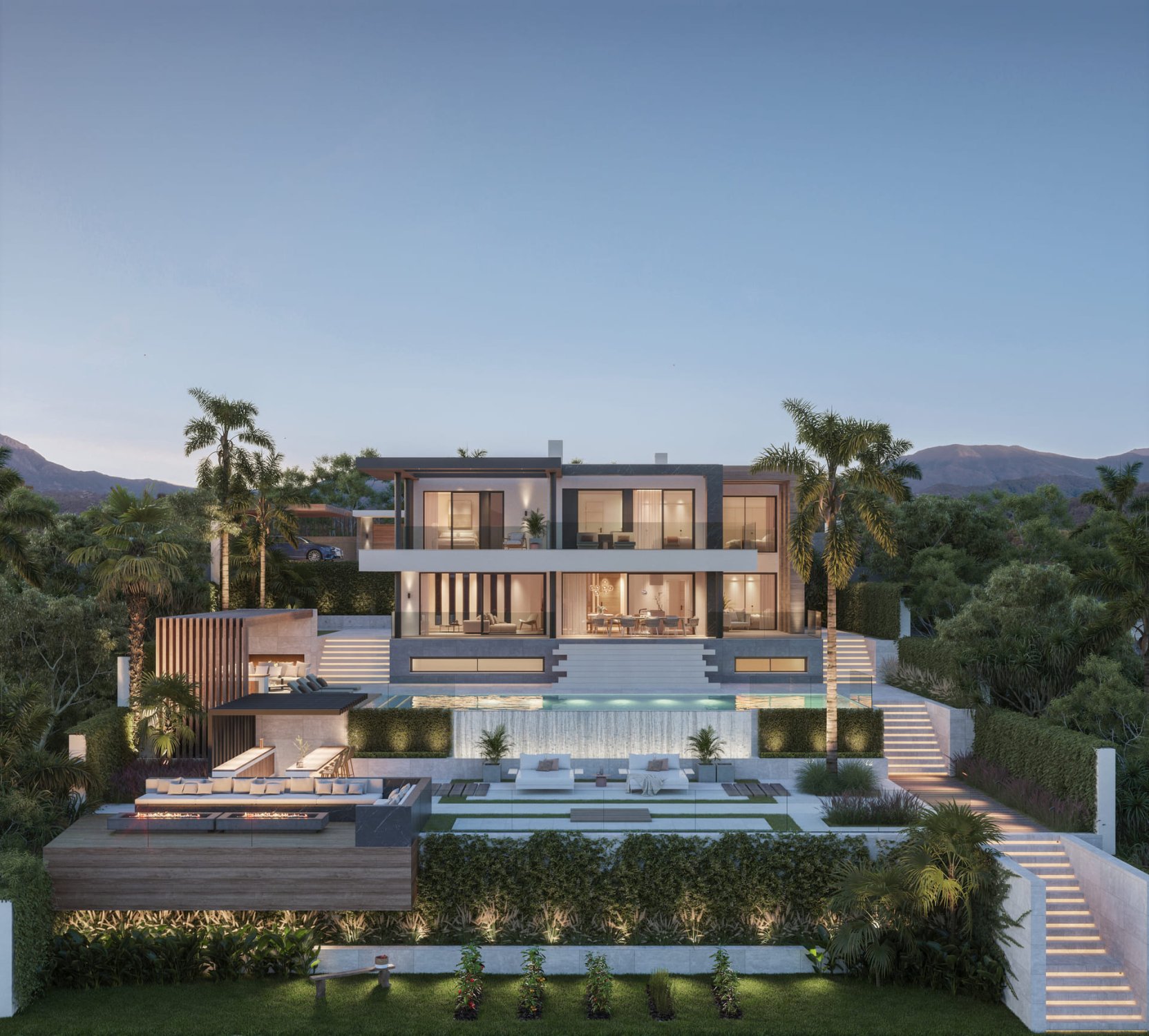 Huvila Mijas, Malaga, Espanja 5 makuuhuonetta, 399 m2 No. 123747