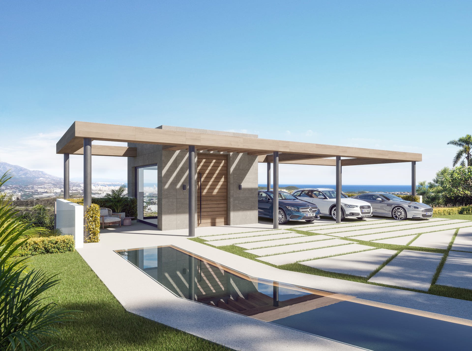 Huvila Mijas, Malaga, Espanja 5 makuuhuonetta, 399 m2 No. 123747