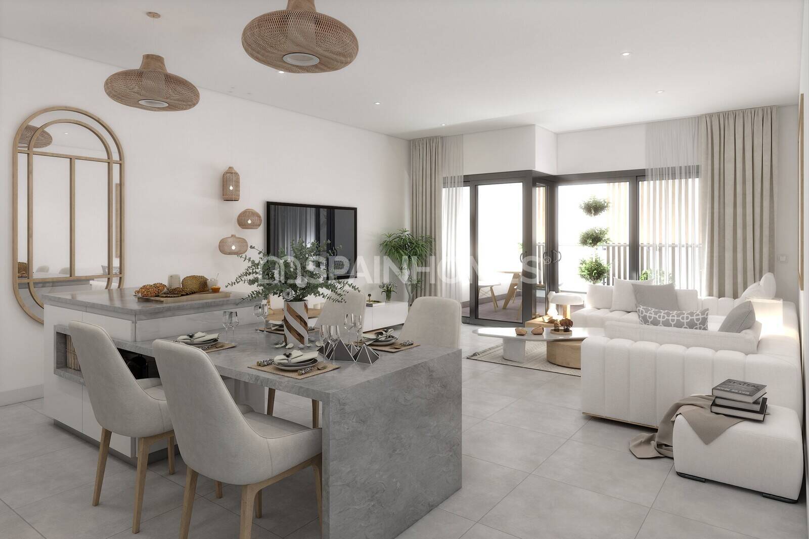 Penthouse w Altea, Alicante, Hiszpania 1 sypialnia, 81 mkw. nr 121182