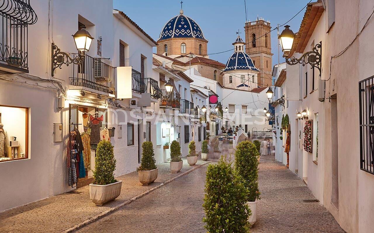 Apartment in Altea, Alicante, Spain 2 bedrooms, 104 sq.m. No. 121181