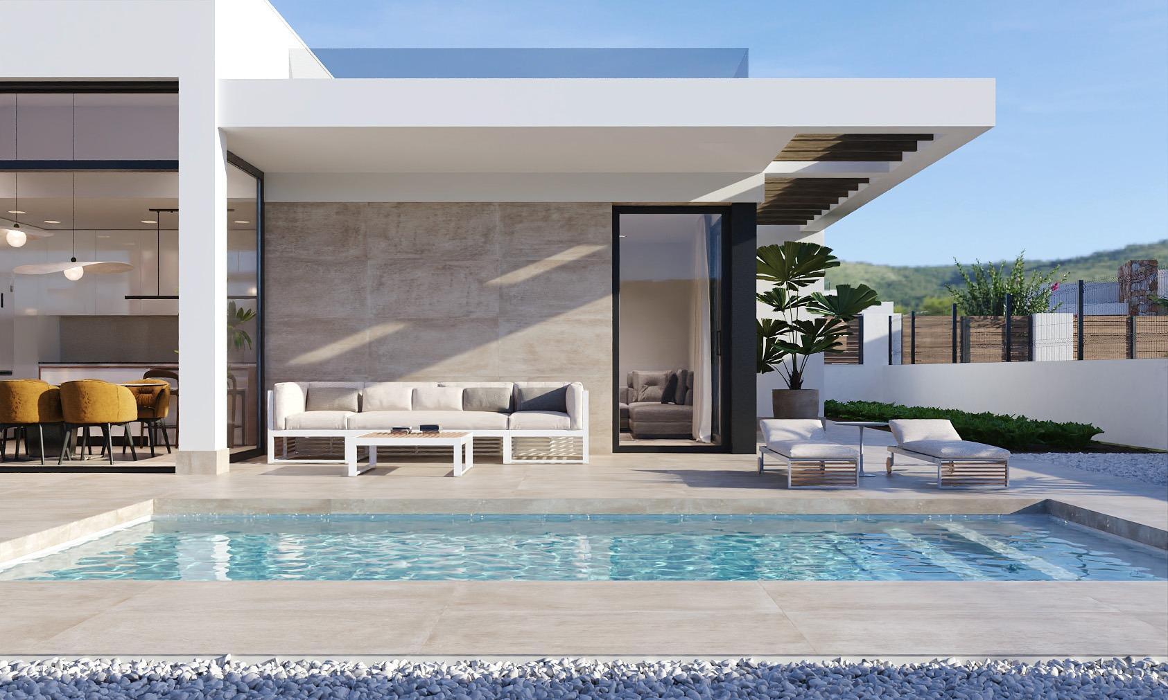 Villa in Fuente Alamo, Murcia, Spanien 3 Schlafzimmer, 133 m2 Nr. 128569