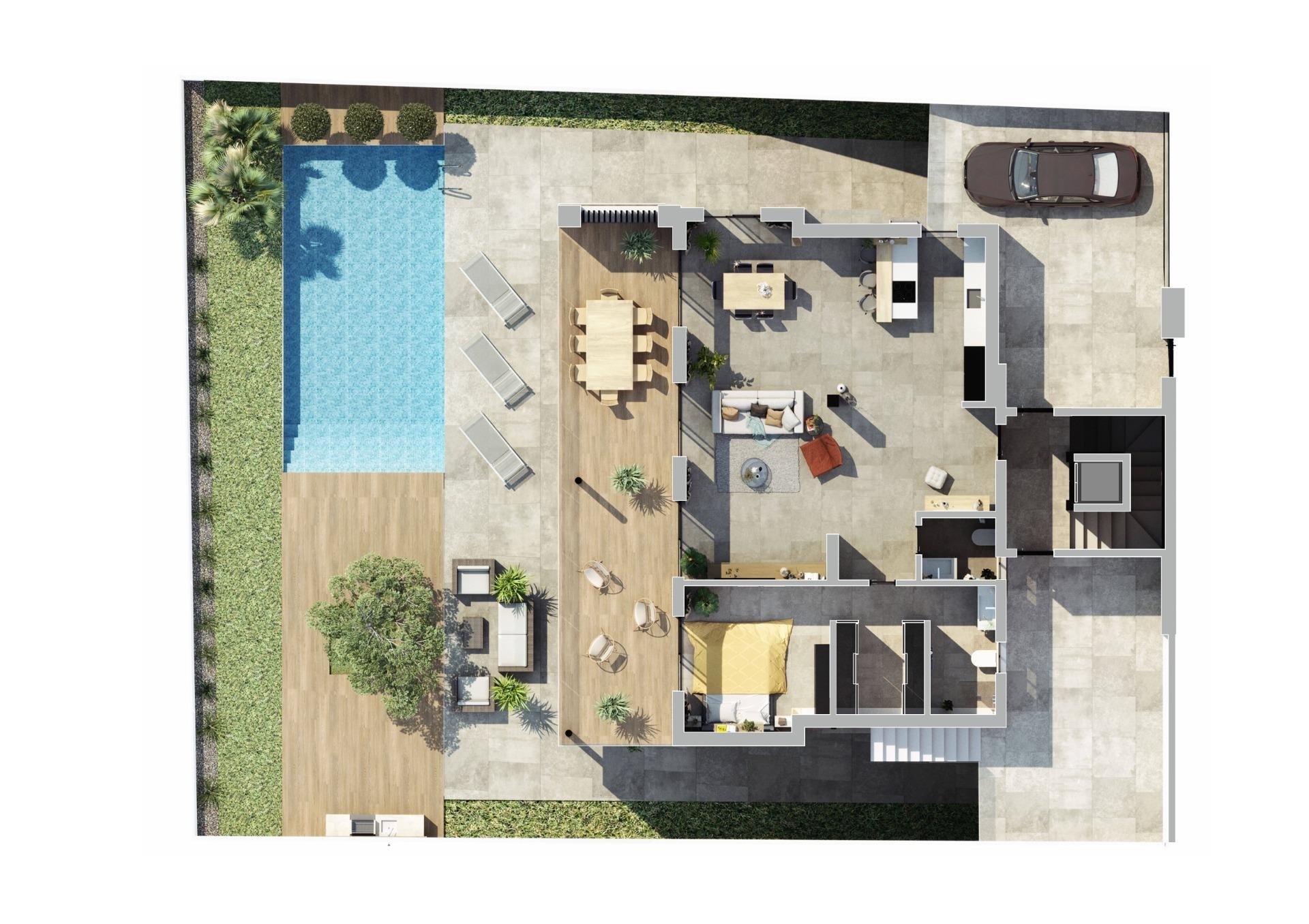 Villa Rojales, Alicante, Spānijā 4 istabas, 250 m2 Nr. 128565