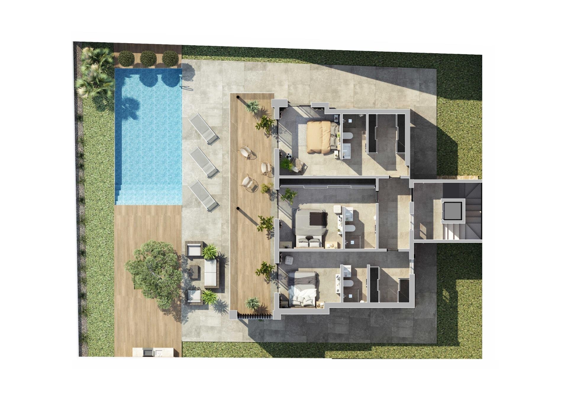Villa Rojales, Alicante, Spānijā 4 istabas, 250 m2 Nr. 128565