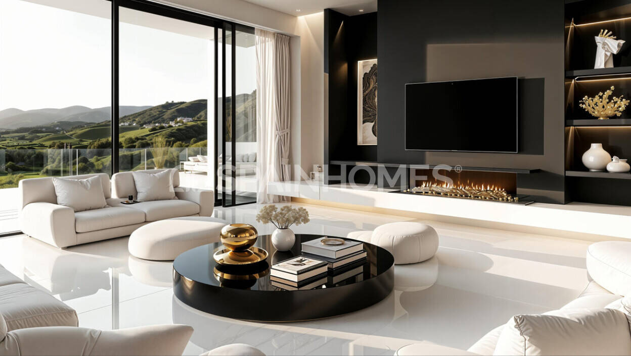Villa i Mijas, Malaga, Spanien 5 sovrum, 467 kvm. Nr. 131081
