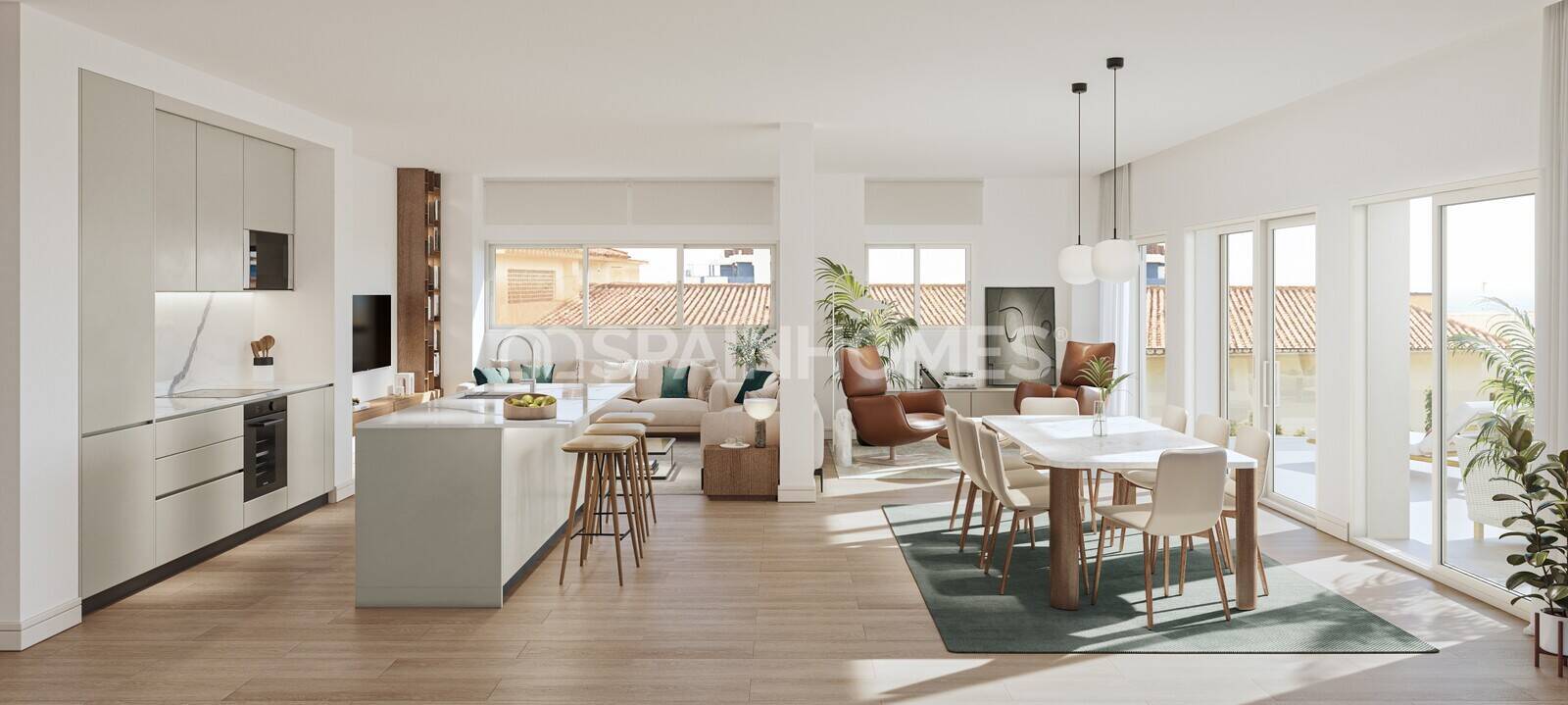 Dzīvoklis Malaga, Spānijā 2 istabas, 107 m2 Nr. 121417