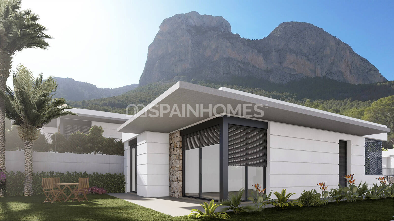 Villa i Polop, Alicante, Spanien 4 sovrum, 163 kvm. Nr. 131197