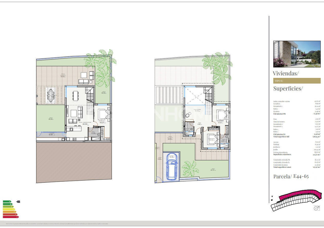 Villa in Polop, Alicante, Spanien 3 Schlafzimmer, 124 m2 Nr. 131196