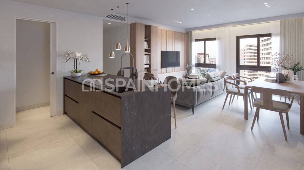 Apartament w Malaga, Hiszpania 2 sypialnie, 56 mkw. nr 131200