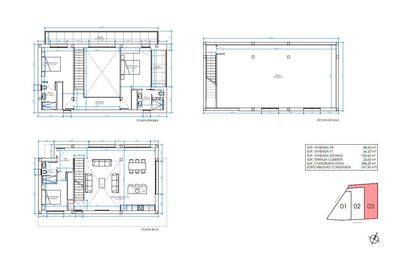 Villa in Rojales, Alicante, Spain 3 bedrooms, 167 sq.m. No. 131201