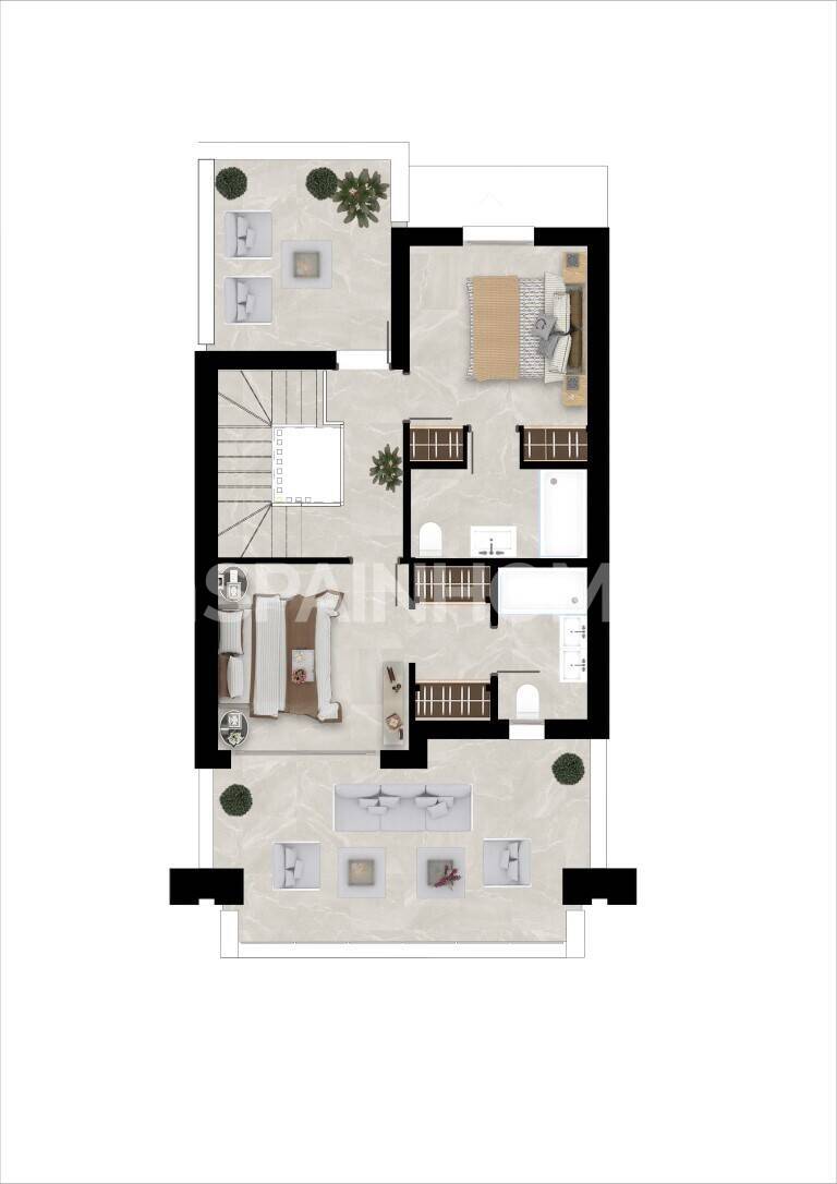 Villa Mijas, Malaga, Spānijā 3 istabas, 205 m2 Nr. 120760