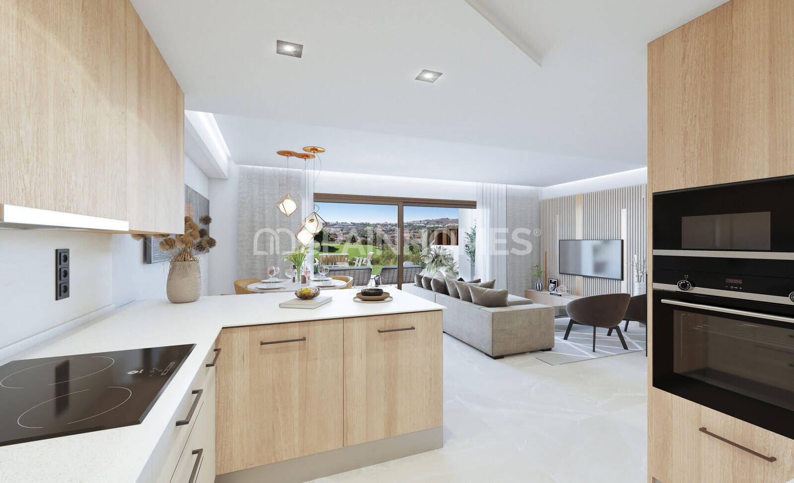 Villa Mijas, Malaga, Spānijā 3 istabas, 205 m2 Nr. 120760
