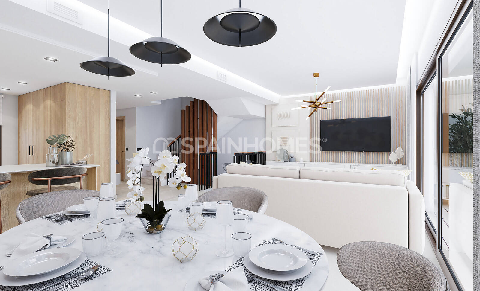 Villa Mijas, Malaga, Spānijā 3 istabas, 205 m2 Nr. 120760