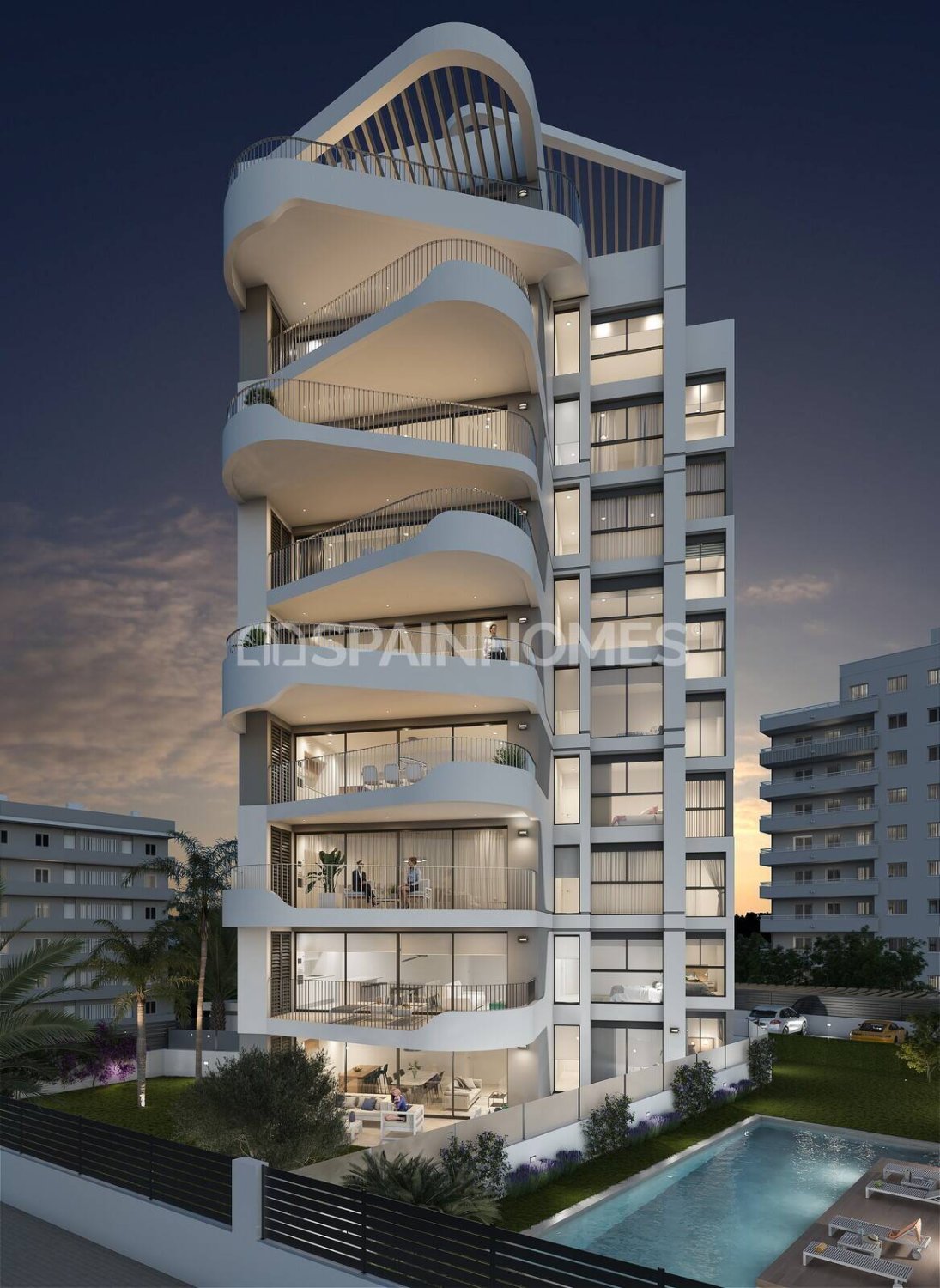 Penthäuser in Guardamar del Segura, Alicante, Spanien 3 Schlafzimmer, 91 m2 Nr. 122464