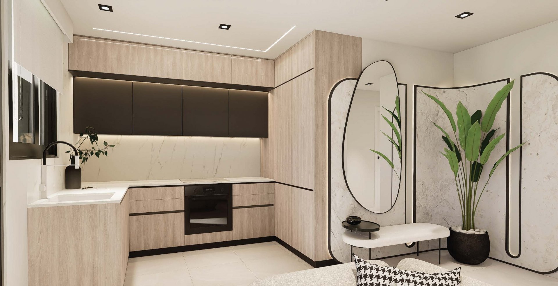 Penthouse in Pilar de la Horadada, Alicante, Spain 2 bedrooms, 72 sq.m. No. 132212