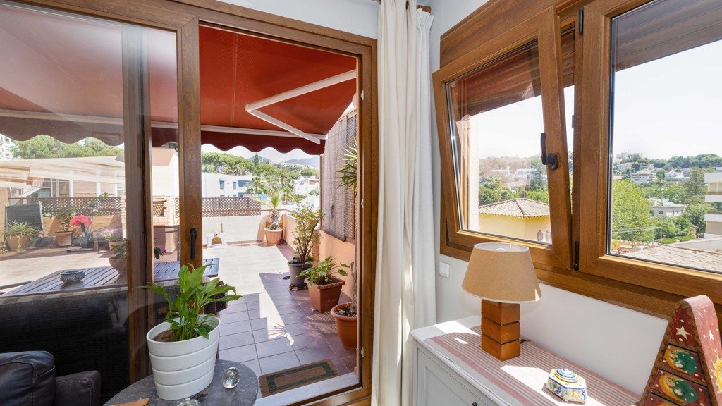 Penthouse w Malaga, Hiszpania 2 sypialnie, 120 mkw. nr 121871